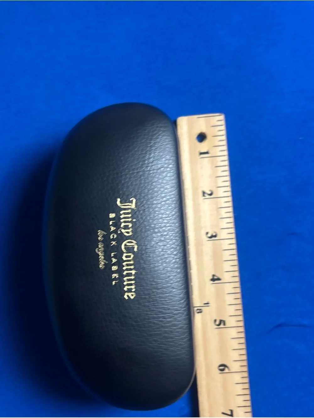 Juicy Couture Black Label Sunglass & Eyeglass Case Black Hard Clamshell Lined